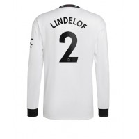 Dres Manchester United Victor Lindelof #2 Gostujuci 2022-23 Dugi Rukav